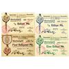 Image 1 : Annweiler Municipality. 1923. Lot of 4 Issued Notes.