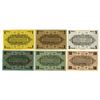 Image 2 : Chemnitz POW Camp. ND (1917-1918). Lot of 6 Issued Notes.