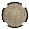 Image 2 : Prussia. 1914A. 5 Mark. NGC graded MS 62.