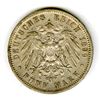 Image 2 : Wuerttemburg, 5 Marks, 1899 F German Coin.