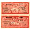 Image 1 : Republique D'Haiti, Certificate De Liberation Economique, 1962 Banknote Pair.