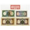 Image 2 : National Bank of Libya & Bank of Libya. 1959-1963. Quintet of Issued Banknotes.