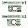 Image 1 : Board of Commissioners of Currency. 1959. Issued Banknote Pair.
