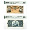 Image 1 : Banco Mercantil Mexicano, ca.1882 Proof Face and back Banknotes.