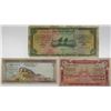 Image 1 : Saudi Arabian Monetary Agency. 1954-1961. Lot of 3 Issued Notes.