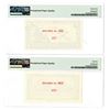 Image 2 : National Bank of Viet Nam. ND (1955). Front & Back Specimen Banknote Pair.