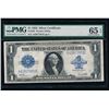 Image 1 : 1923 $1 Silver Certificate PMG 65EPQ