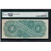 Image 2 : 1886 $2 Silver Certificate PMG 40
