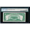 Image 2 : 1928 $5 Dallas Federal Reserve Note PMG 66EPQ