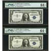Image 1 : 1957B $1 (5) Consecutive Silver Certificate STAR Notes PMG