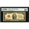 Image 1 : 1928C $2 Legal Tender STAR Note PMG 20
