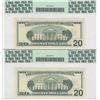 Image 2 : 1996 $20 Federal Reserve STAR Notes PCGS 65PPQ