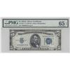 Image 1 : 1934A $5 Silver Certificate STAR Note PMG 65EPQ