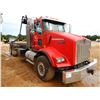 Image 2 : 2007 KENWORTH T800 Roll Off Truck