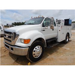 2007 FORD F750 Service / Mechanic / Utility Truck