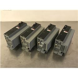 (4) ALLEN BRADLEY 1771-P7 D POWER SUPPLY