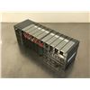 Image 1 : ALLEN BRADLEY SLC 500 10 SLOT RACK W/ 1747-ASB ADAPTER , POWER SUPPLY & MODULES