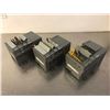 Image 2 : (3) ALLEN BRADLEY 1746-A4 SLC 500 4-SLOT RACK W/ MODULES