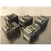 Image 2 : (5) ALLEN BRADLEY 1746-A4 SLC 500 4-SLOT RACK W/ MODULES