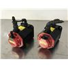 Image 2 : (2) FANUC A06B-0235-B605 AC SERVO MOTOR
