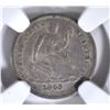 Image 2 : 1865-S SEATED LIBERTY HALF DIME NGC AU-50