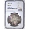 Image 1 : 1882 MORGAN DOLLAR NGC MS-65+ COLOR