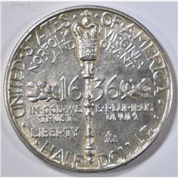 1936 NORFOLK COMMEM HALF DOLLAR  CH BU