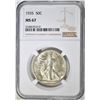 Image 1 : 1935 WALKING LIBERTY HALF NGC MS-67