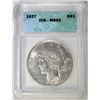 Image 1 : 1927 PEACE DOLLAR ICG MS-62