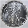 Image 2 : 1993  AMERICAN SILVER EAGLE NGC MS-69
