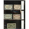 Image 8 : World Banknote Lot;  includes German issues.  Lot of approx 19 various issues.