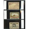 Image 8 : World Banknote Lot;  includes German issues.  Lot of approx 35 various notes and Notgel issues.   In
