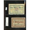 Image 25 : World Banknote Lot;  includes German issues.  Lot of approx 48 various notes and Notgel issues.  Inc