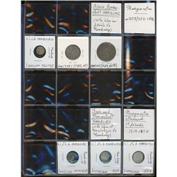 World Coinage Lot;  includes German coinage.  Lot of approx 59 various issues.   Monnaie de l'Allema