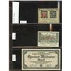 Image 3 : World Banknote Lot;  includes German issues.  Lot of approx 10 various Notgel and note issues.  Date