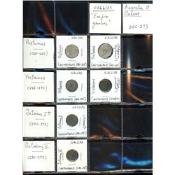 World Coinage Lot;  includes German coinage.  Lot of approx 44 various coins  all in 2x2's from the