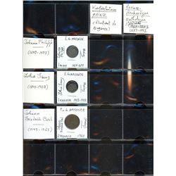 World Coinage Lot;  includes German coinage.  includes 12 various coins from the The Palatinate, Rhi