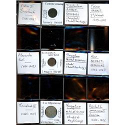 World Coinage Lot;  includes German coinage.  includes 3 various coins - Saxony-Anhalt.  Allemagne S