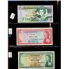 Image 1 : World Banknote Lot;  Lot of approx 15 notes from the Comonwealth, East Carribean, Barbados and more.