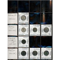 World Coinage Lot; Lot of approx 42 various Roman Ancients & coinage from the early Italian States.