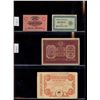 Image 3 : World Banknote Lot;  Lot of approx 7 Italy notes, Moneta Patriottica & Municipal notes.  See images.