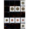 Image 6 : World Coinage Lot;  includes coins from Italy and the San Marino region, 25 various coins.  Italie c
