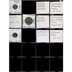 World Coinage Lot;  Lot of approx 18 early Spanish coins - Iberia, Andalusi.  Ibérie -Hyspanie - And