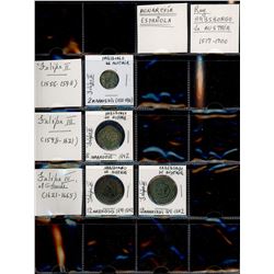 World Coinage Lot;  Lot of approx 39 various early Spanish & Austria coins - 1556-1935.