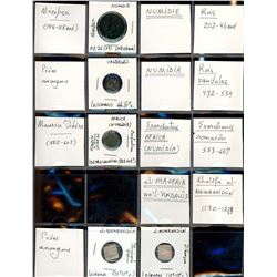 World Coinage Lot;  Lot of approx 31 various Ancient to more modern issues from Algeria and its regi