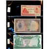 Image 3 : World Banknote Lot;  Lot of approx 13 notes from Libya and its regions.  See images.