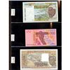 Image 9 : World Banknote Lot;  Lot of approx 15 notes Mali, Central Africa and Tchad.  See images.