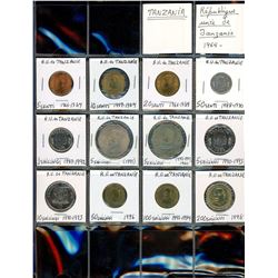 World Coinage Lot;   Lot of approx 25 various issues from Tanzania  and Comores regions.  Tanzanie -