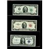 Image 9 : World Banknote Lot;  Lot of approx 38 notes from the USA.  Includes Confederate, Federal Reserve, Si