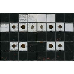 World Coinage Lot;   Lot of approx 92 various issues from the Netherlands, Belgium and its regions.